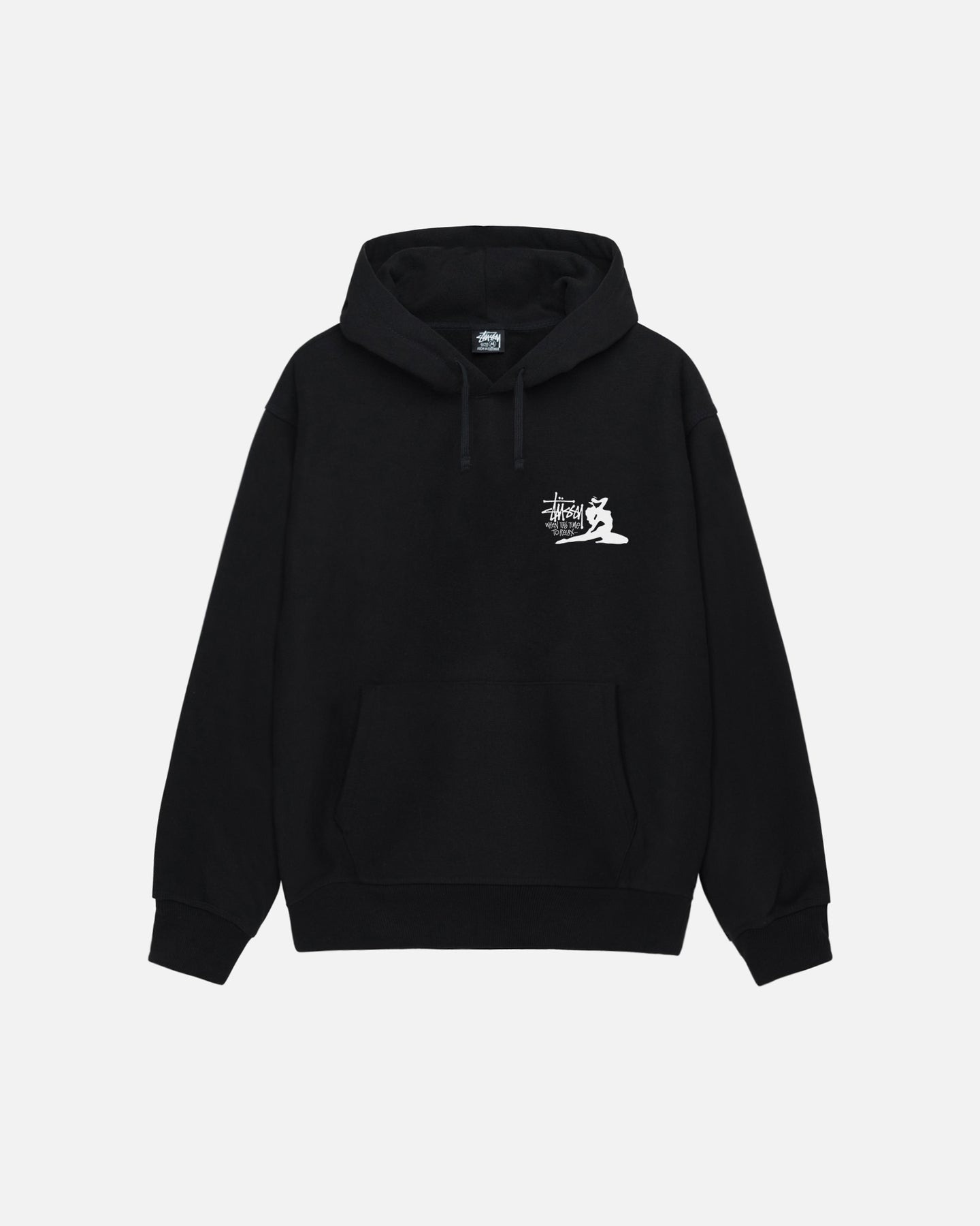 BLACK RELAX HOODIE1