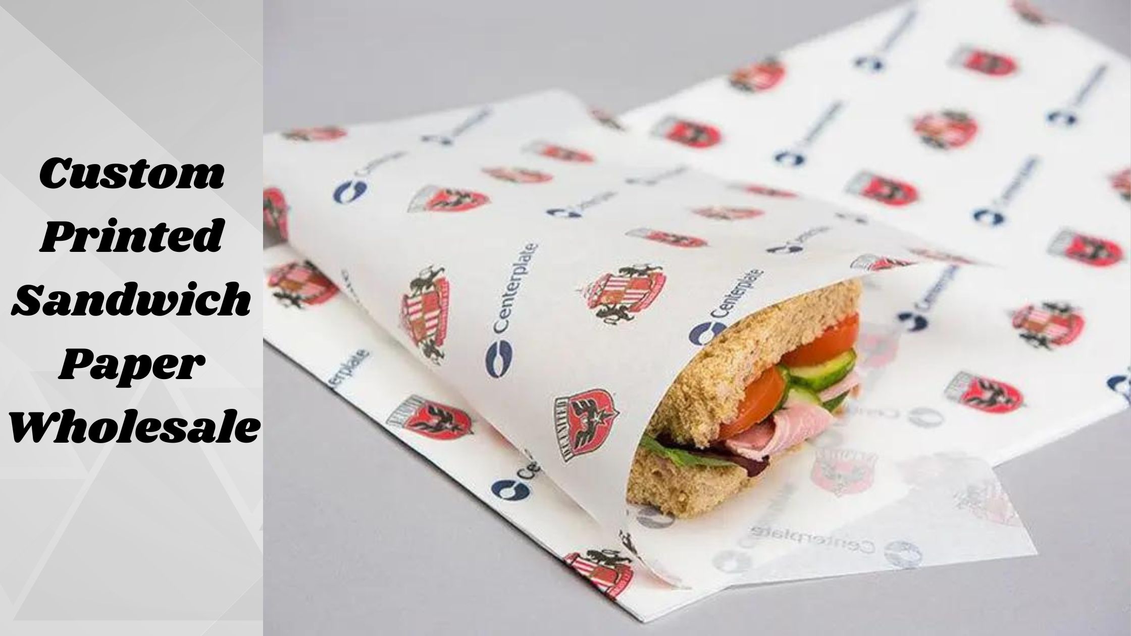 Custom Printed Sandwich Paper Wholesale