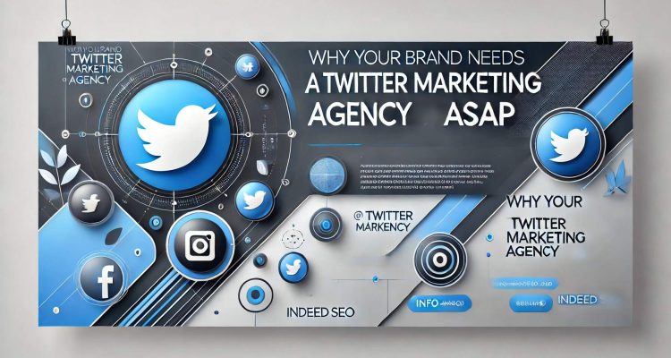 DALL·E 2024-12-02 15.55.42 - A professional and modern banner image with the title 'Why Your Brand Needs A Twitter Marketing Agency ASAP' in bold, eye-catching font. The backgroun