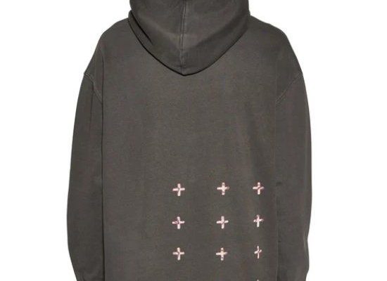 Ksubi - Dud Out Biggie Hoodie - Faded Black - L