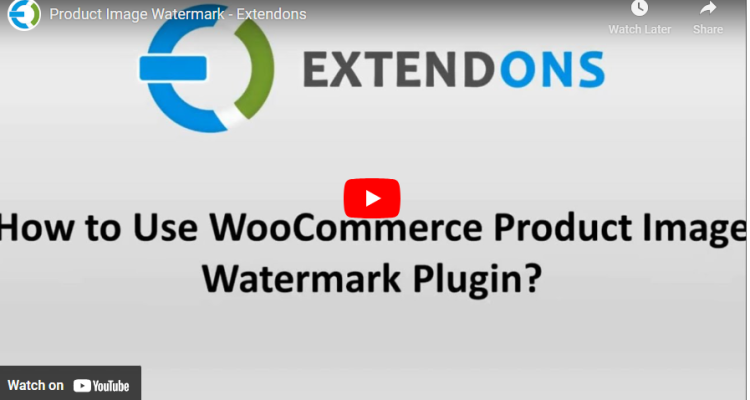 Product Image Watermark for WooCommerce