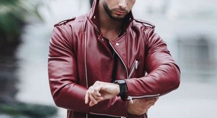 Red Leather Jackets for Men