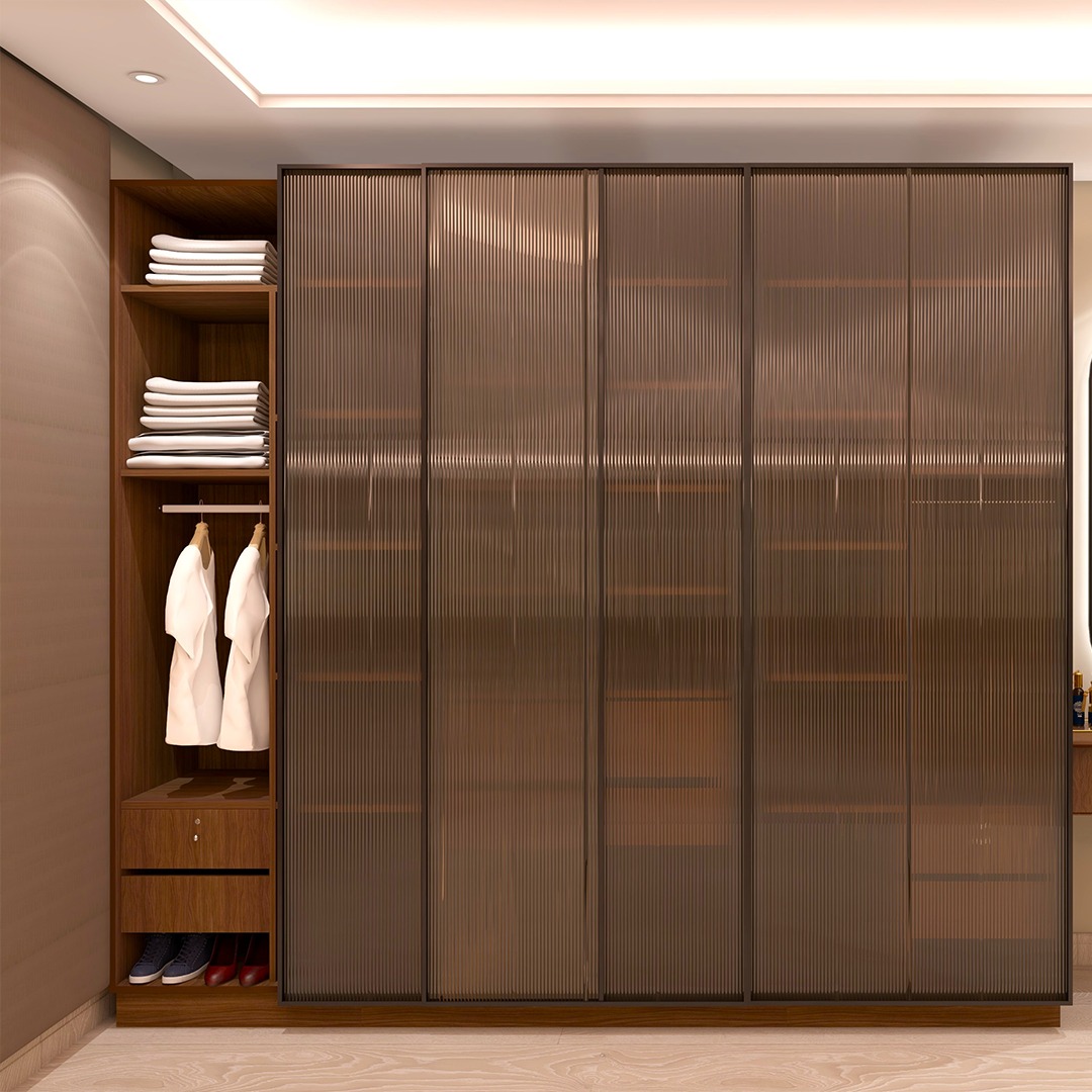 Transform your spaces with sleek and stylish wardrobe shutters!