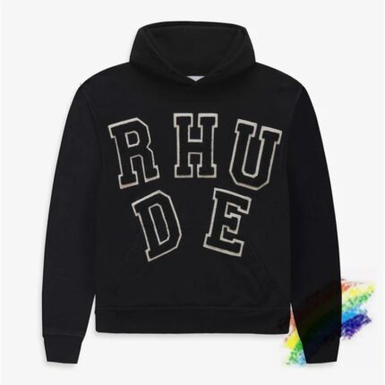 Rhude & Corteiz Hoodie A Perfect Fusion of High-End Streetwear and Urban Edge