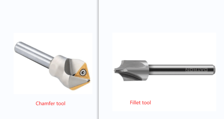 chamfer vs fillet 2