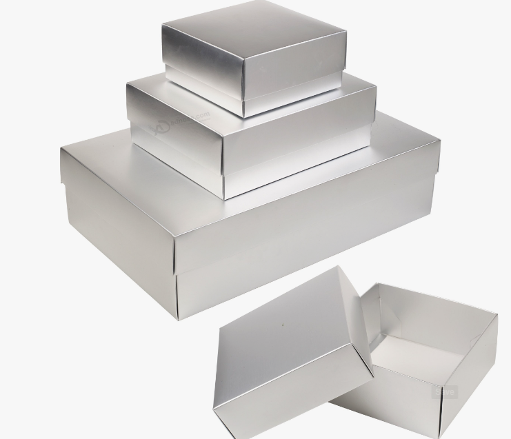 custom silver foil boxes