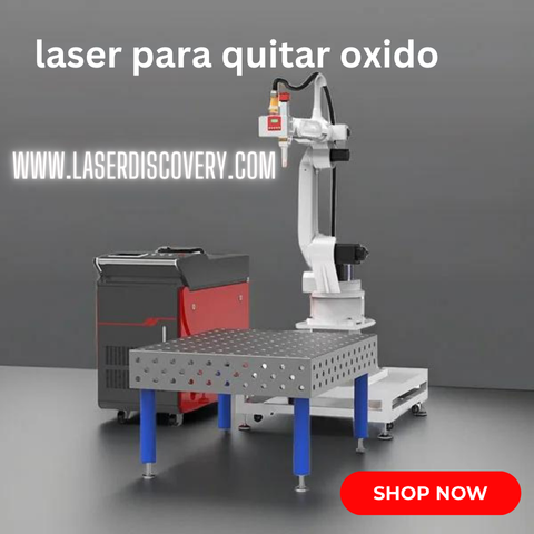 maquina laser quita oxido