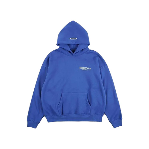 Blue essentials hoodie