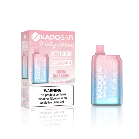 Cherry-hard-candy-–-Kado-Bar-10000-Puffs