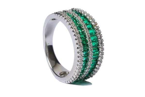 Emerald Diamond Ring