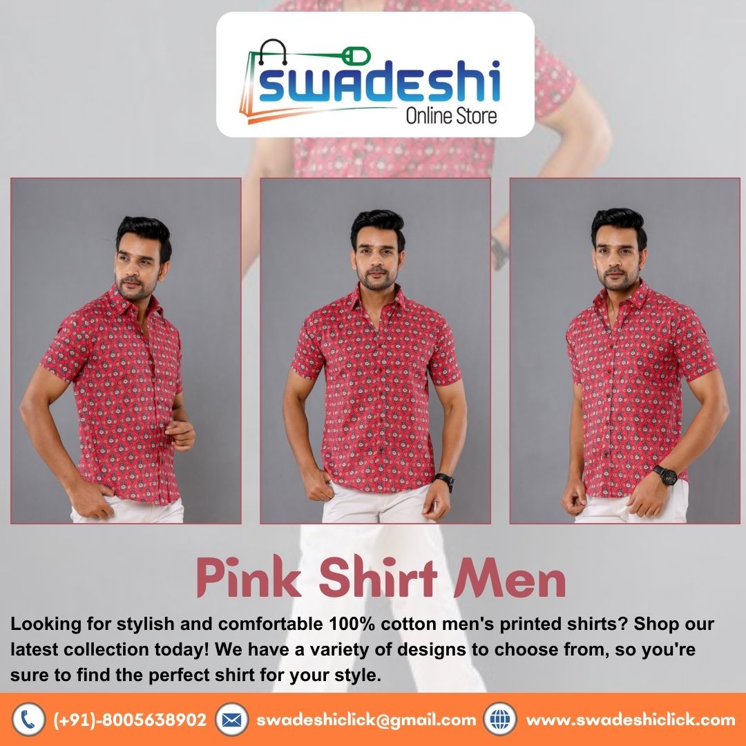 sanganeri printed shirts