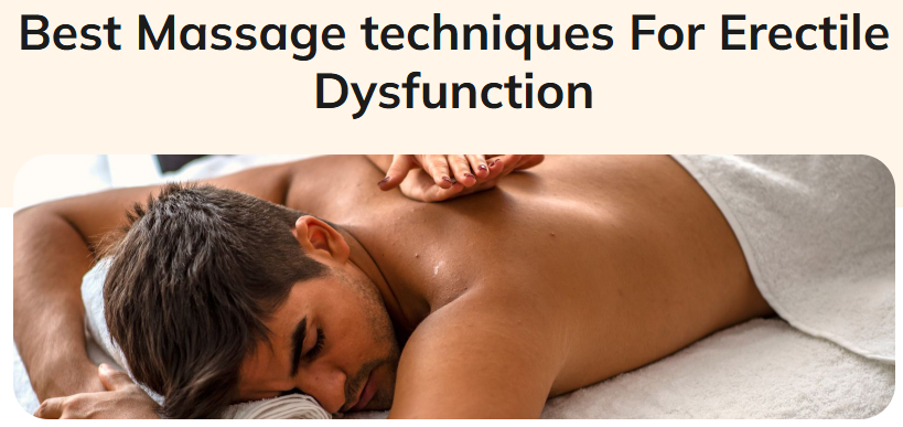 Massage for Erectile Dysfunction