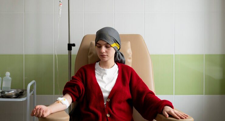 patient-gettBest hospital for Cancer Treatment in Indiaing-chemotherapy-treatment_23-2149261074